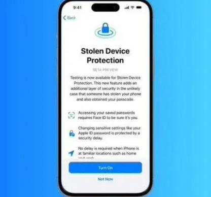 相城苹果授权维修店分享被盗设备保护功能开启方法 