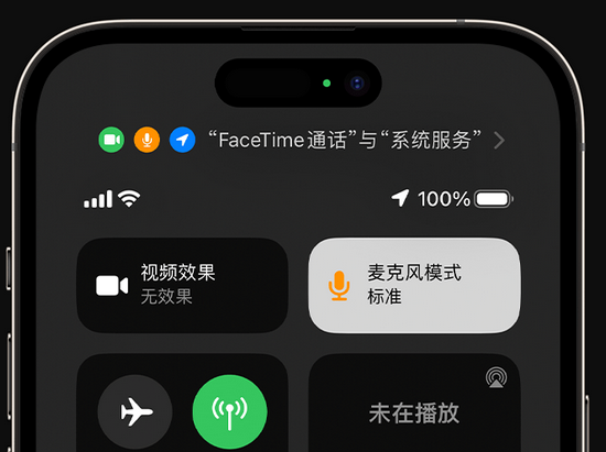 相城苹果授权维修网点分享iPhone在通话时让你的声音更清晰 