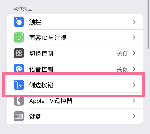 相城苹果14维修店分享iPhone14 Plus侧键双击下载功能关闭方法 